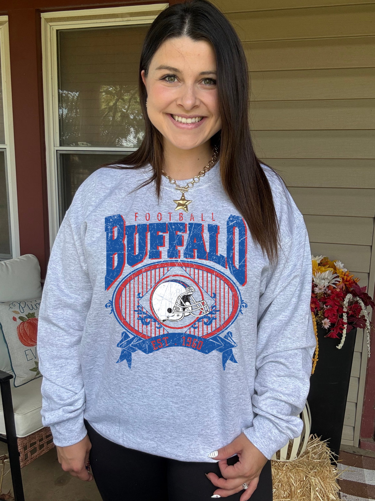 ANY Football Team Crewneckđ