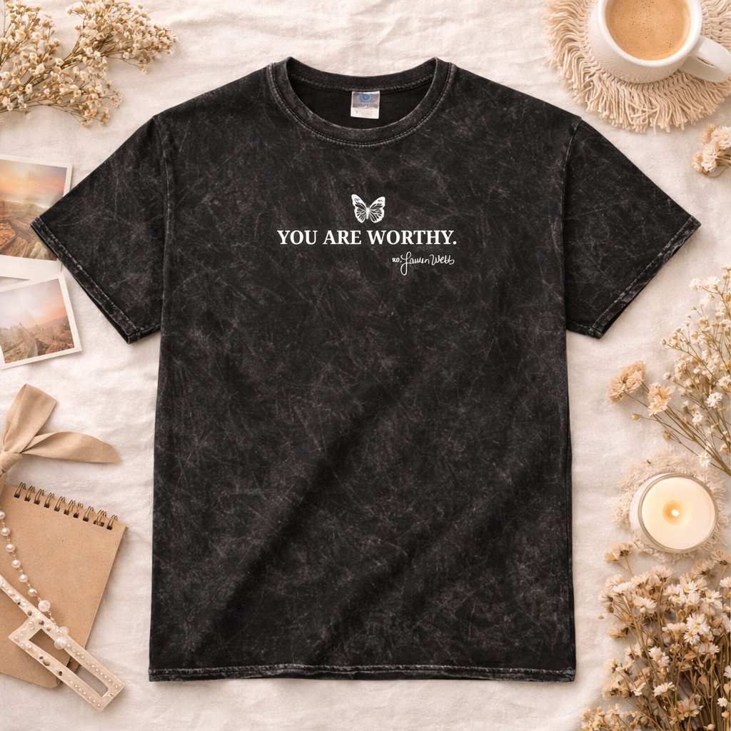 *PREORDER* WORTHY Mineral Wash LAUREN WEBB TEE