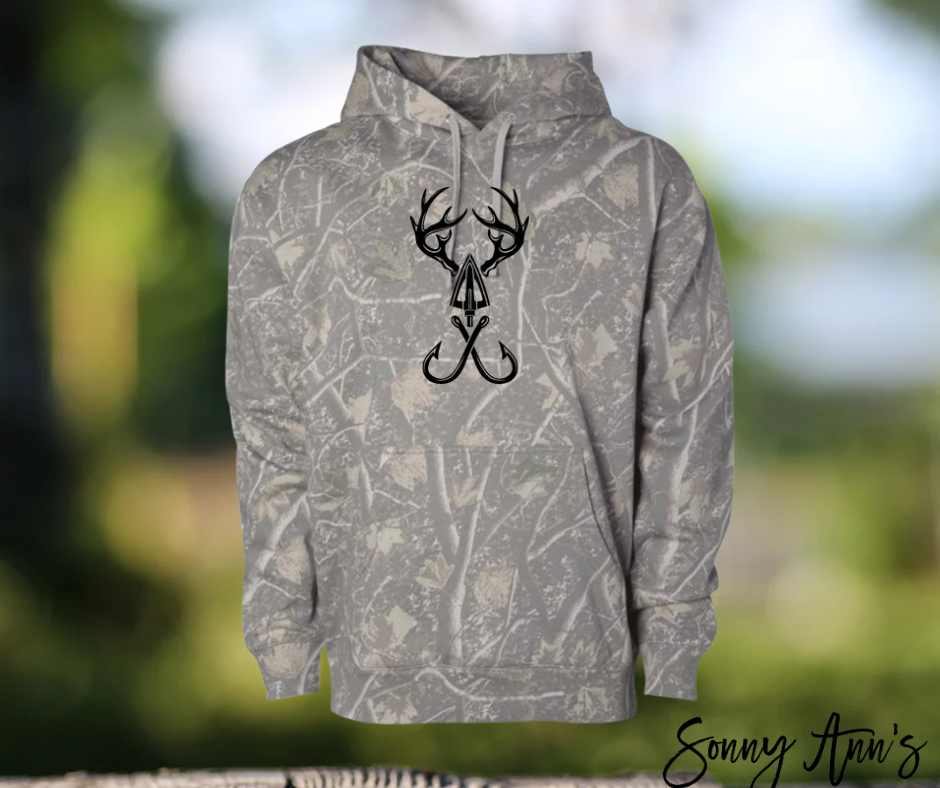 Outdoors Camo Hoodie