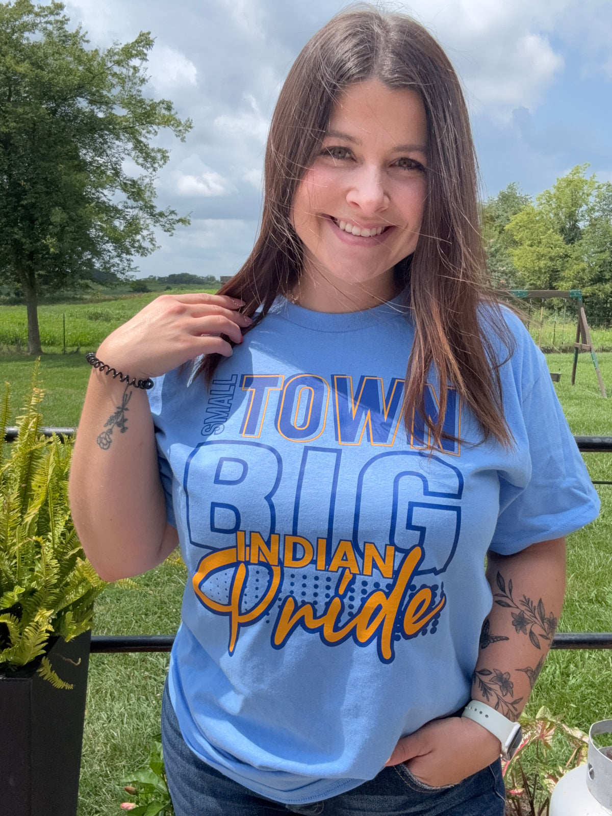 Small Town Big Pride Graphic Tee