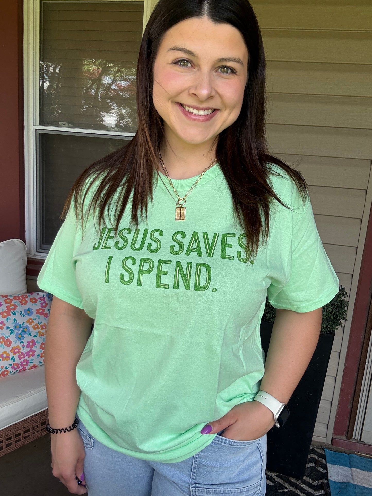 Jesus Saves I Spend