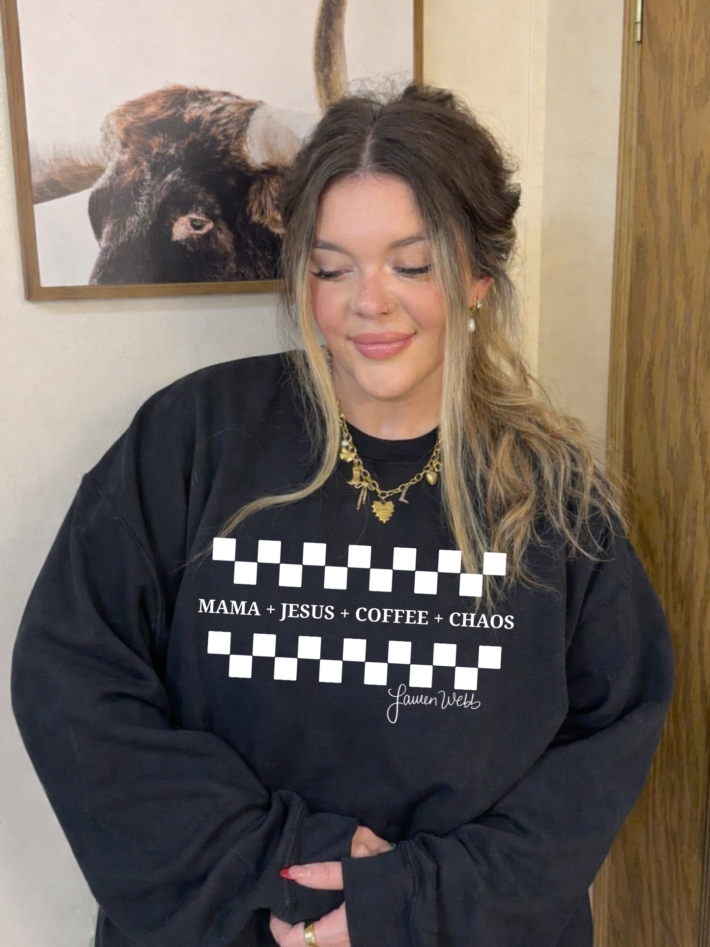 Lauren Webb Signature Crewneck - No Sleeve Detail