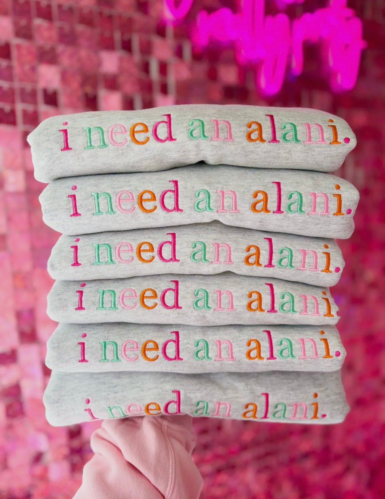 I need an Alani.
