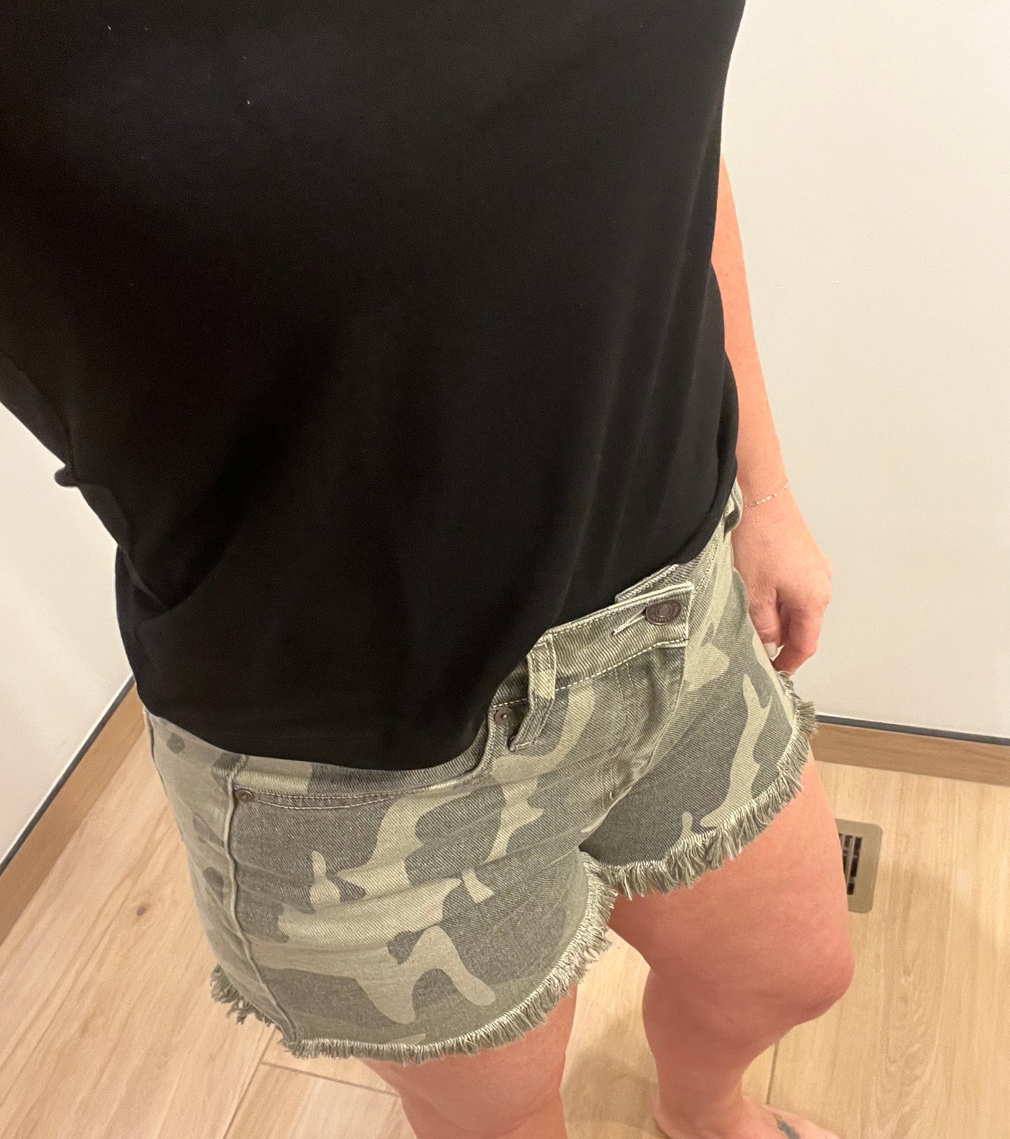 Camo KanCan Shorts