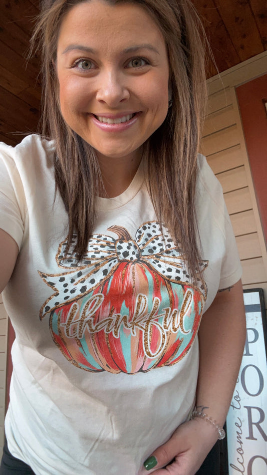 Thankful Pumpkin Tee