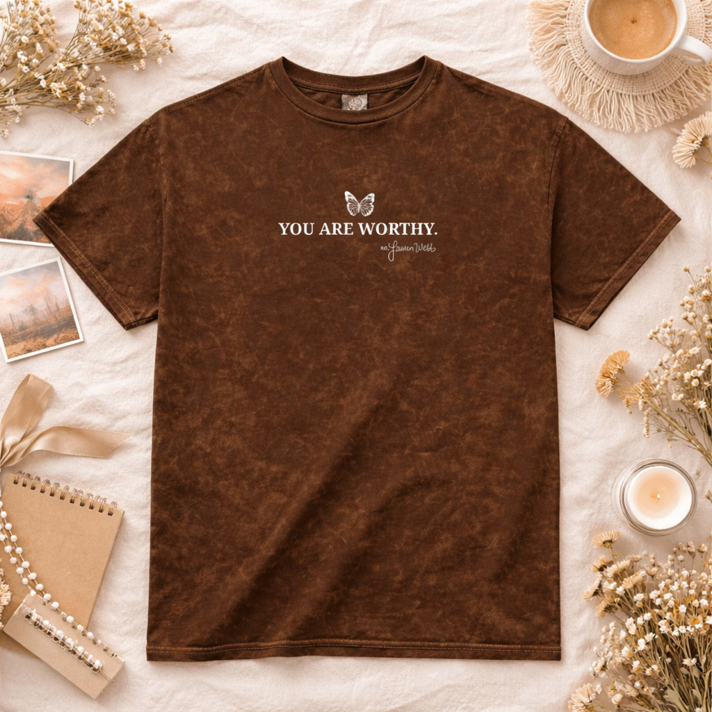 *PREORDER* WORTHY Mineral Wash LAUREN WEBB TEE