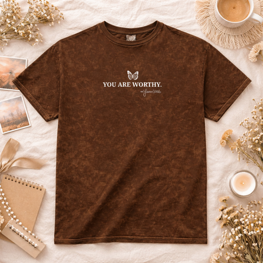 *PREORDER* WORTHY Mineral Wash LAUREN WEBB TEE