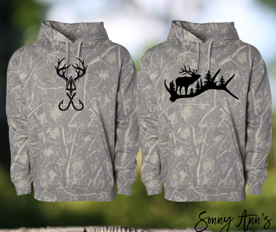 Outdoors Camo Hoodie