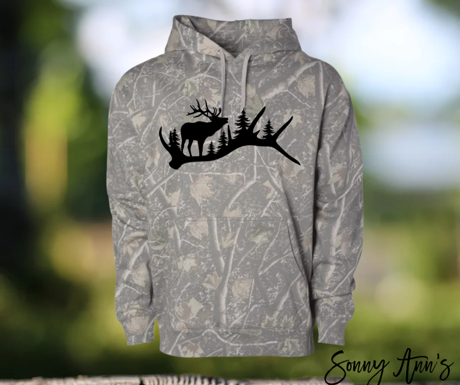 Outdoors Camo Hoodie