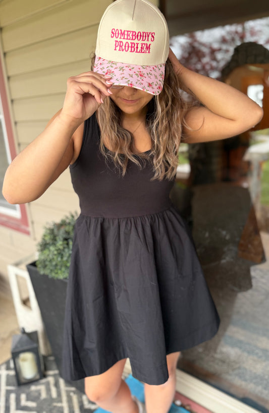 The Black Shift Dress