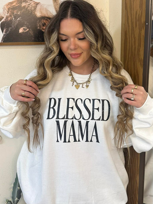 Blessed Mama Crewneck
